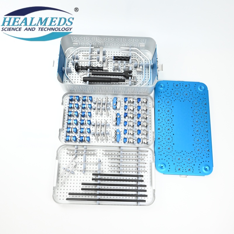 Lower Limb External Fixator Instrument Boxs External Fixation Surgery for Lower Limb Fractures