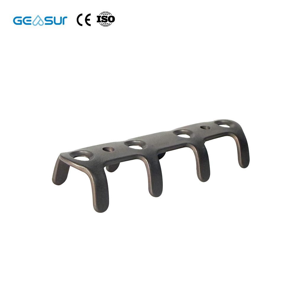 Geasure Titanium Alloy Rib Fixation Plate for Hospital Orthopedic Surgery-Optimized for Rapid Surgical Implantation Secure Bone