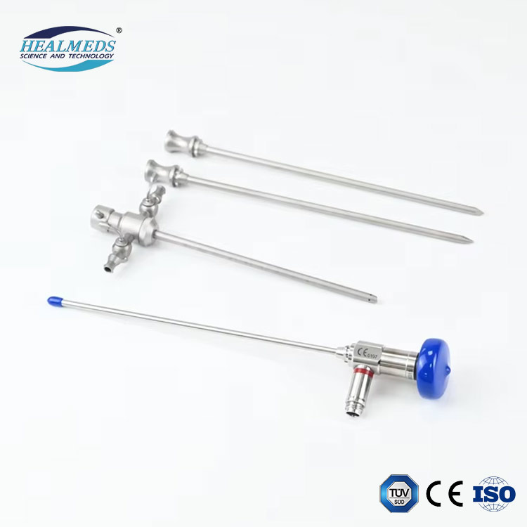 Veterinary Instruments Sheath 30 Degree Arthroscopic Stainless Steel Ctrocar and Scope Surgical Trocar Set for Arthroscopy