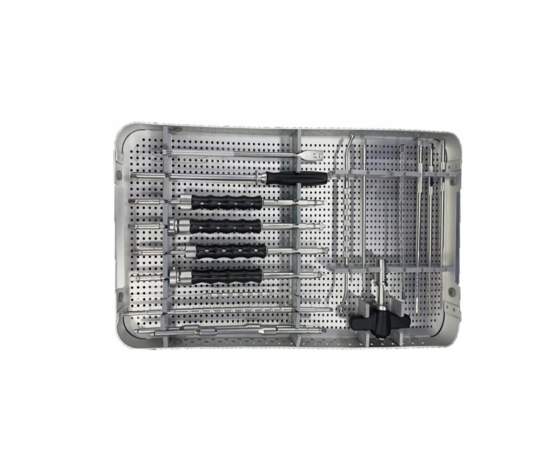 Spine Surgery 6.0mm Spinal Pedicle Screw System Instrument Set