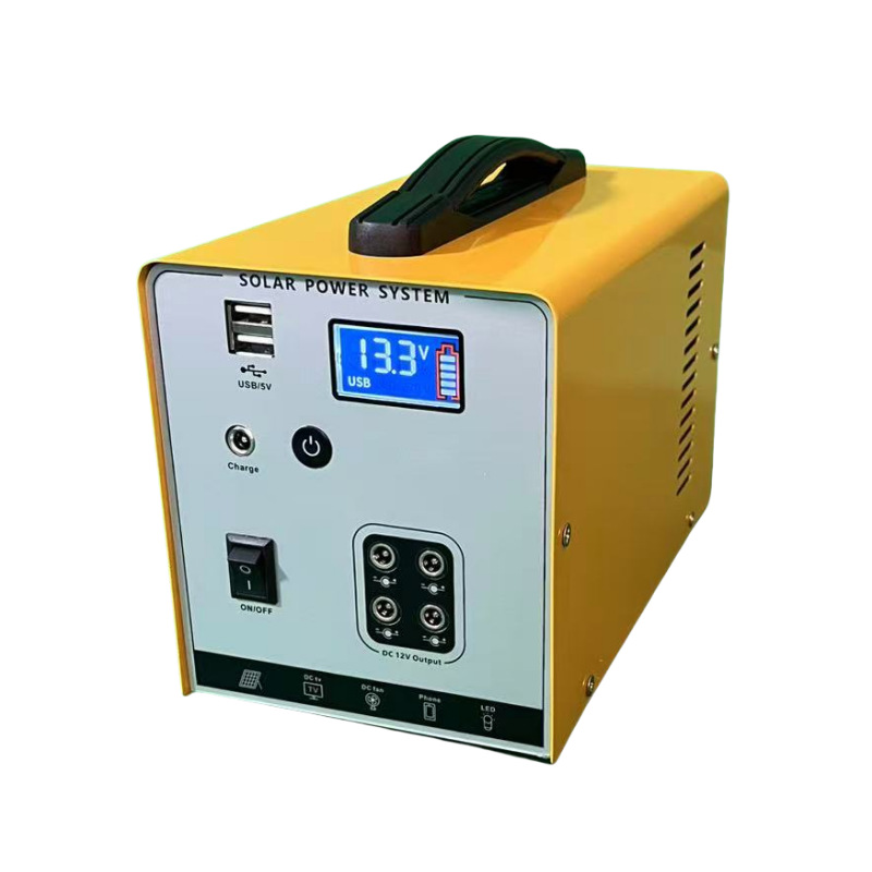 Portable 50W 100W 200W 300W Solar Power Station LiFePO4 Battery Factory Price Portable Power Station for Home Camping Emergency