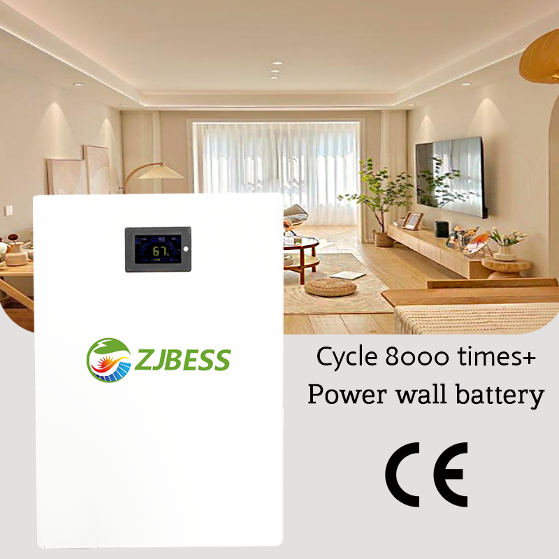 48V 200Ah 10Kwh 5Kwh Wall Mounted Lithium Ion Battery 51.2V LiFePO4 Power Wall Home Energy Storage Solar System