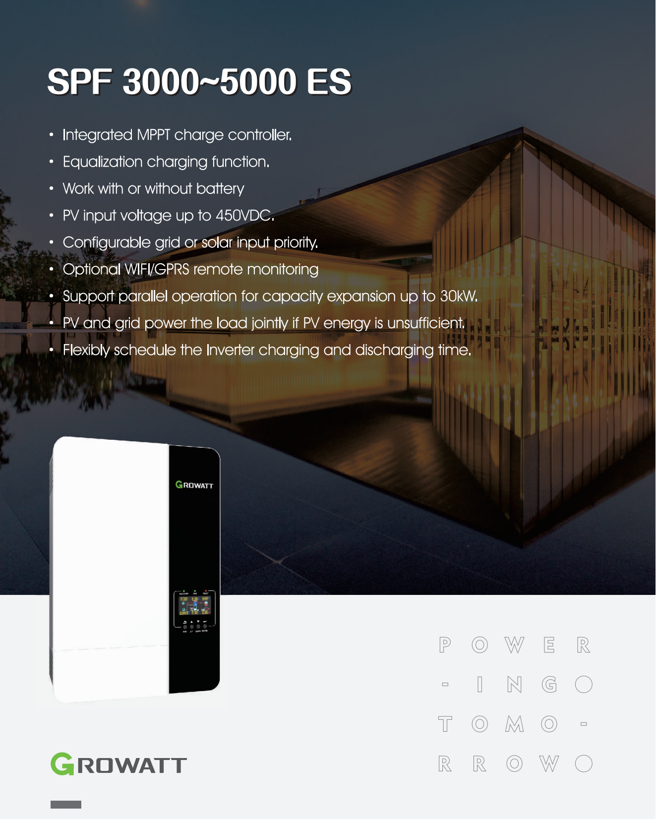 Growatt Inverter Banner