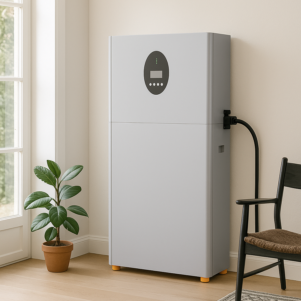 All-in-One ESS 5-10kW Hybrid Inverter LiFePO4 Battery Solar Storage CAN Plug Play Time Use Tariff Grid Sell Back Peak Valley