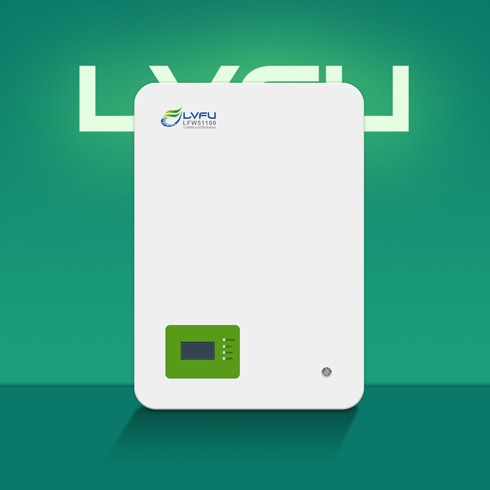 LVFU 48V Solar Battery 51.2V 5kWh 10KWh Powerwall 100Ah Lifepo4 Battery Pack Deep-Cycle 16S EU/ASEAN Stock Lithium Battery 48V