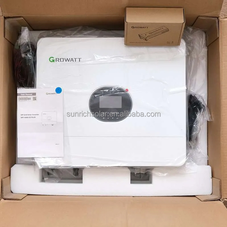 Growatt 6KW 6KVA Off Grid Solar Inverter Solar Power Inverter Growatt SPF6000es Plus Inverter Converter