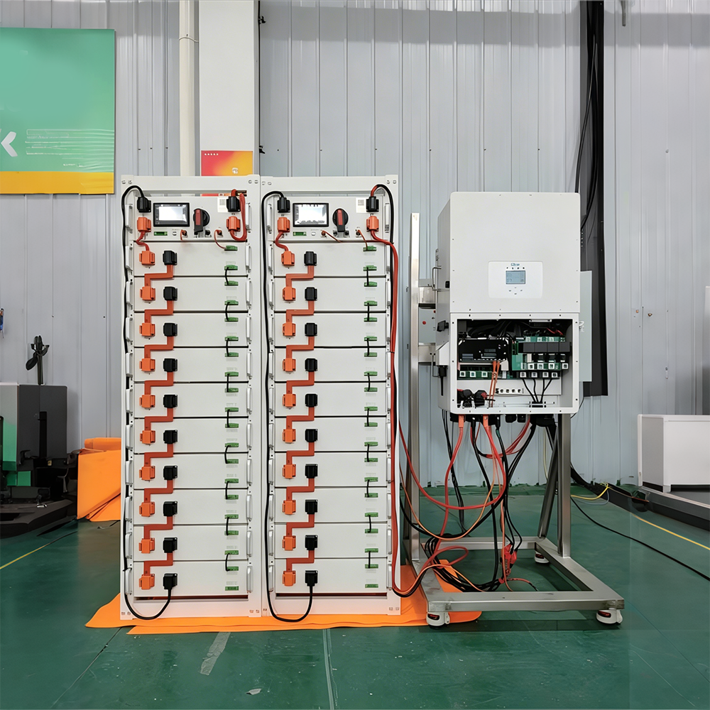 High-Voltage Lithium Battery Energy Storage System Stackable Design Split Hybrid Grid 40kWh CAN BMS for Commerce Rack-Mounted