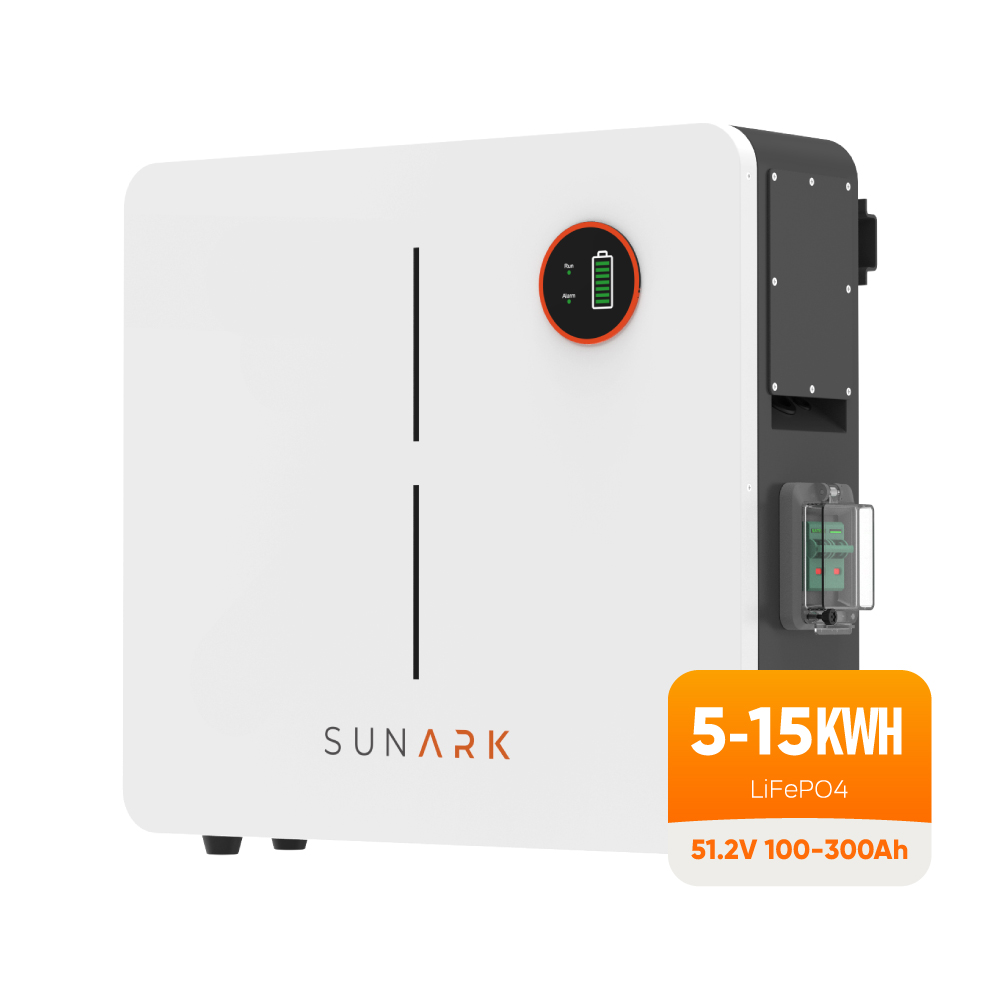SunArk Lithium Battery 48V 100Ah 200Ah 300Ah 10Kw Home Energy Storage Battery Wall Mounted Power Lifepo4 Hybrid Batterie Solaire