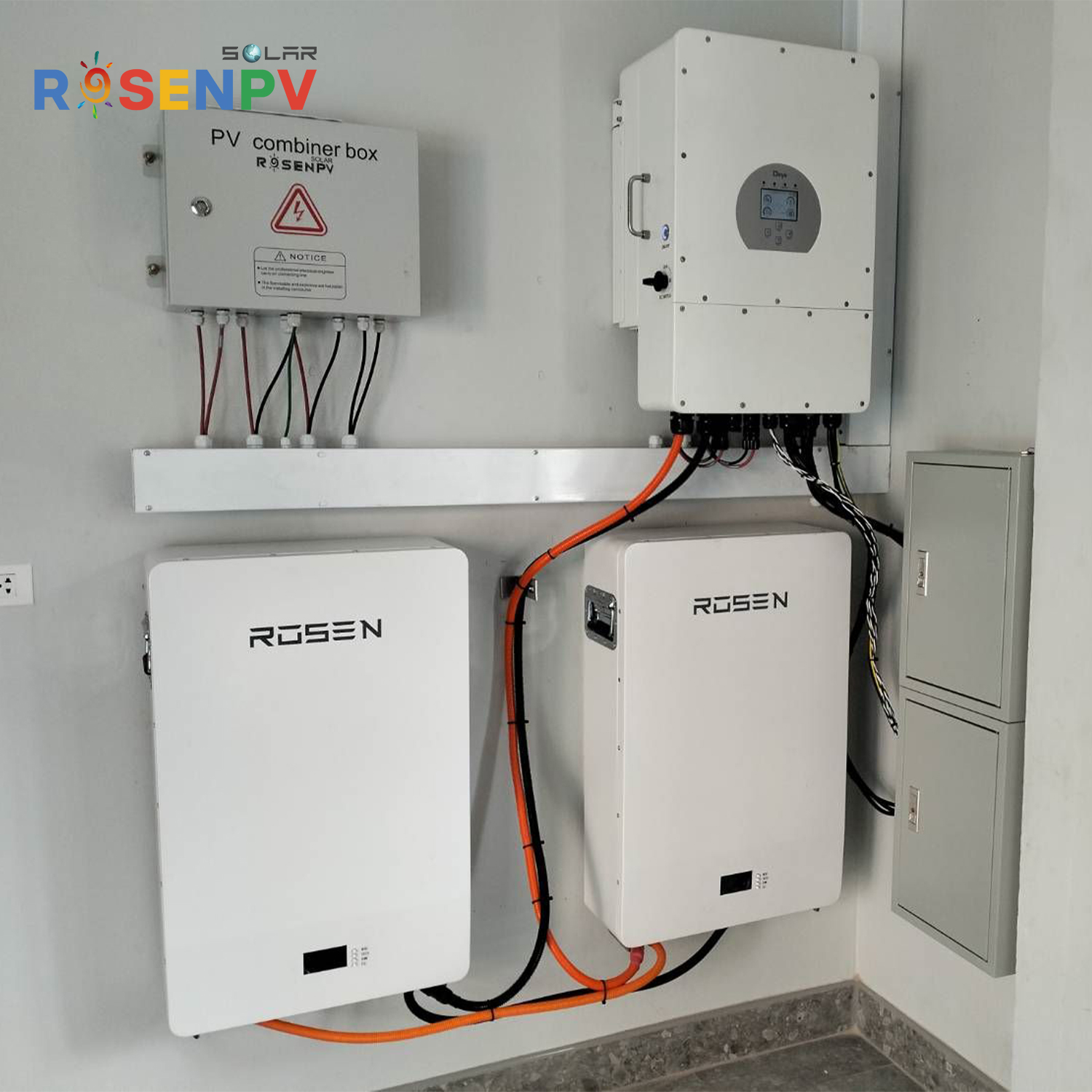 5kW 10kW 20kW Solar System 10000Watts 10kva Hybrid Home Power System Single Phase Solar Inverter With Wi-Fi Monitor