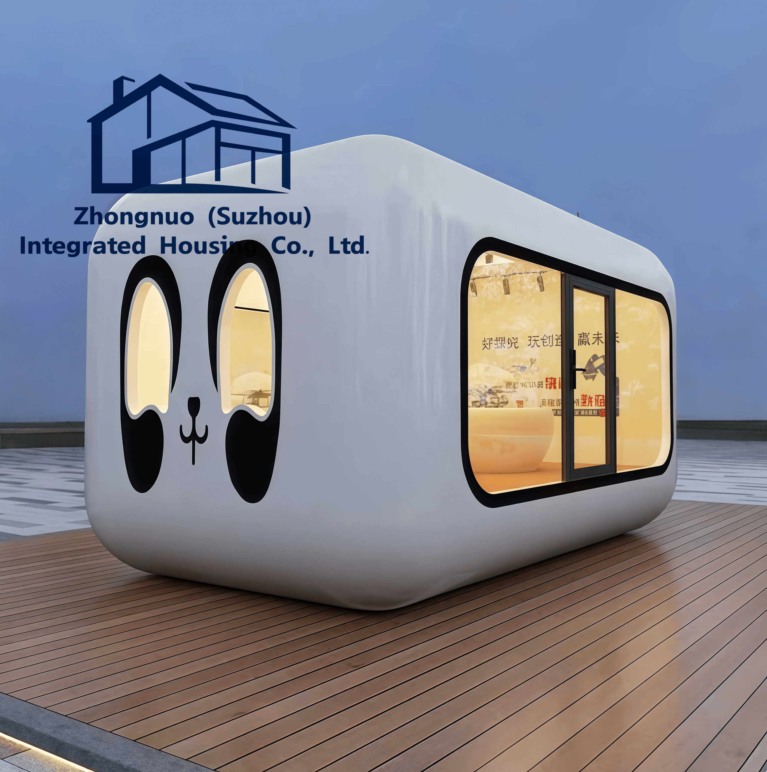 Solar Panel Mobile Little Apple Cabin Prefabricated Pod Container House Modern Design 5 Year Warranty Featuring Kitchen Hospital