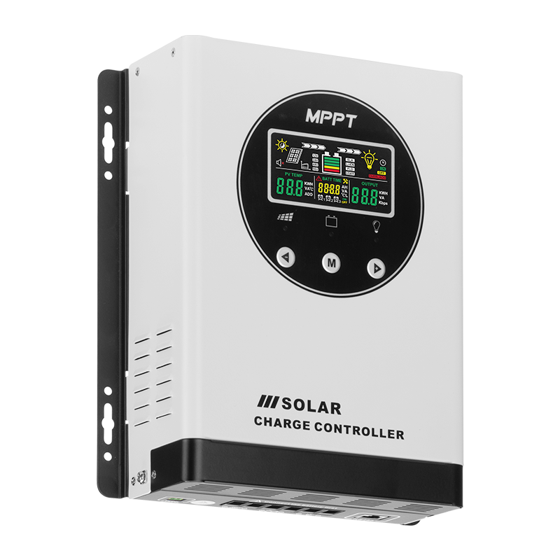 30A-120A Smart MPPT Solar Charge Controller PWM LCD Display 12V/24V/48V RS485 Solar Energy Systems