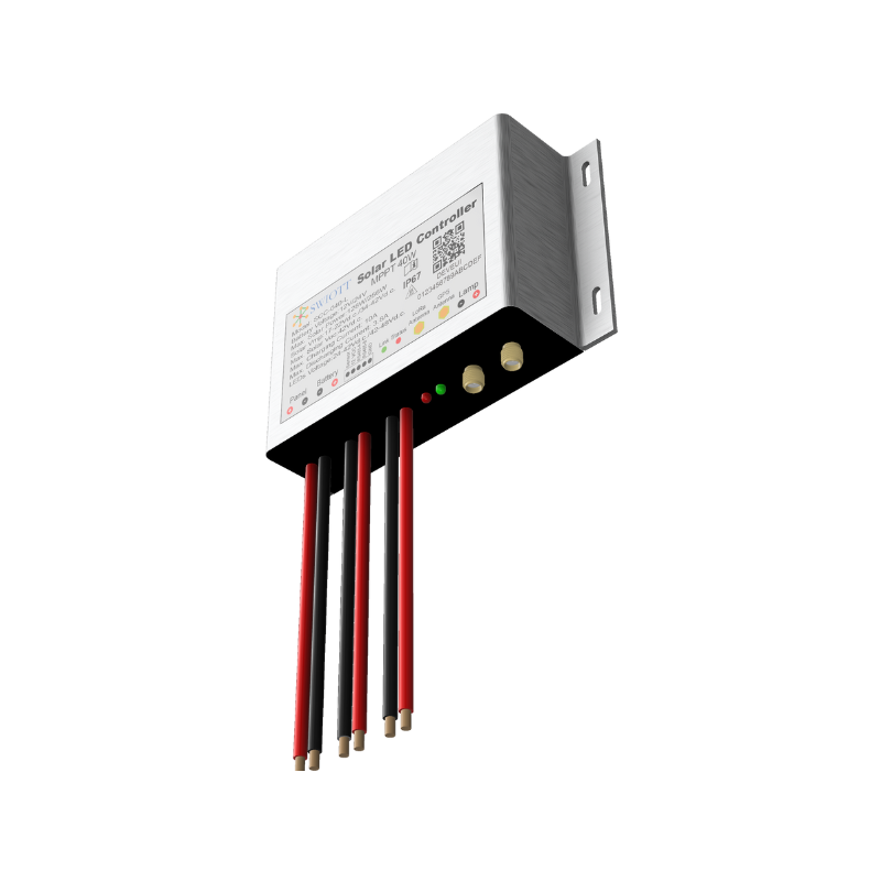 SCC040N Solar Charge Controller IP68 40w Intelligent GPS Waterproof MPPT Solar Street Light Charge Controller