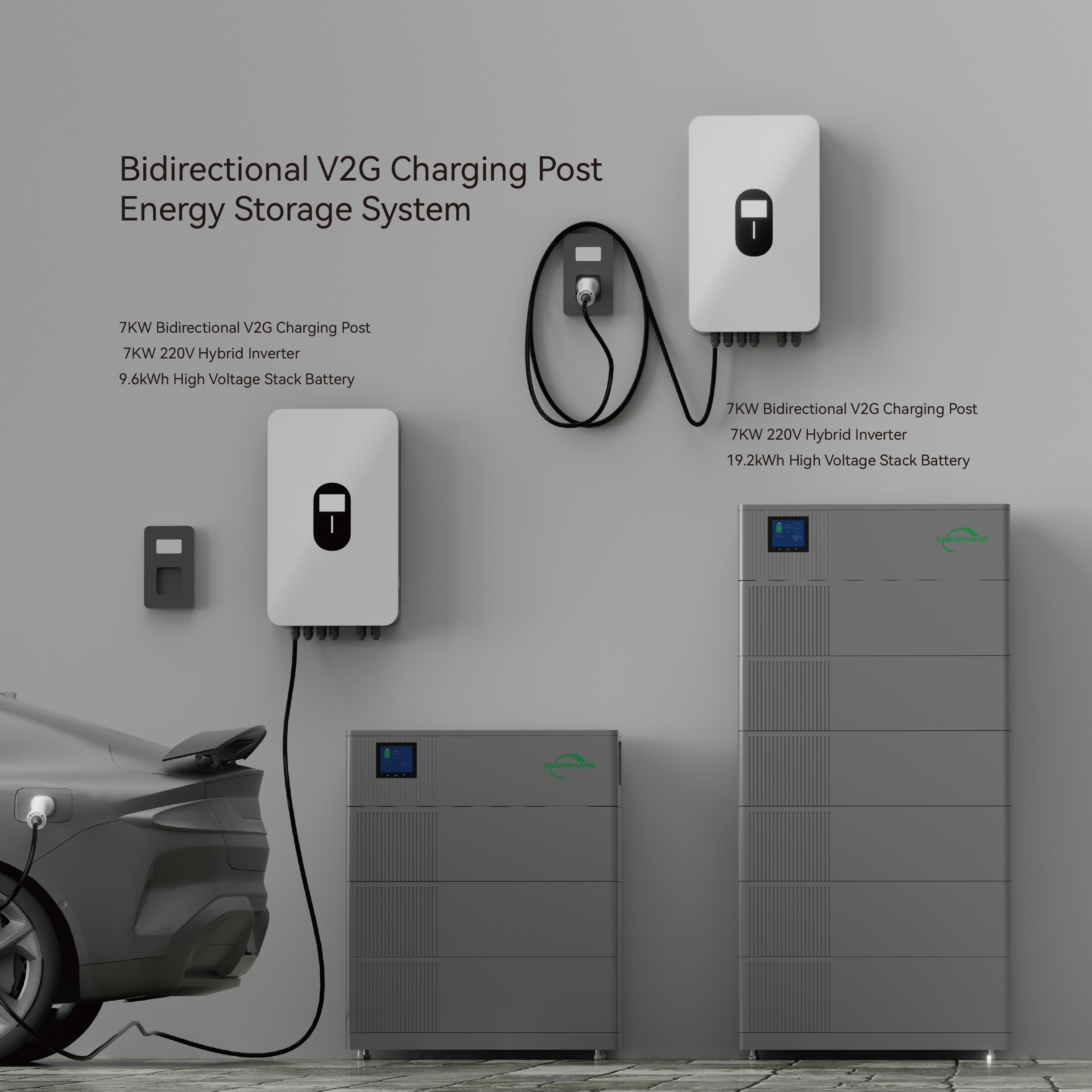 EU Stock High Voltage 192V Home Energy Storage System10kW Solar Energy Stackable 10kWh LiFeP04 Battery for Home Solar System