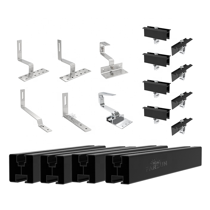 FarSun PV Profile Support Rail Photovoltaic Rail Aluminum Solar