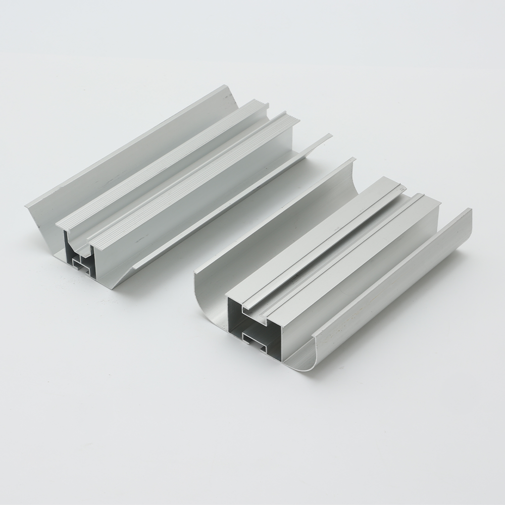 Solar Mounting Brackets Metal Roof / Ground Aluminum Structure Solar System Mounting Rail for Residential
