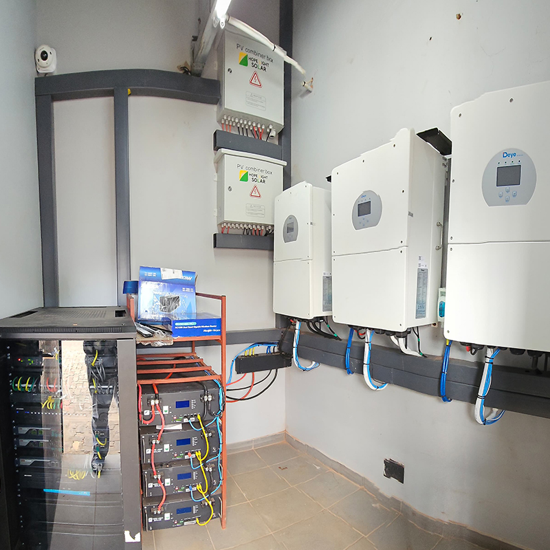 On/off Kit Grid 8KW 10KW 12KW 16KW Hybrid Energy Storage System 220V 380V Single Phase Three Phase Roof Ground Mounting