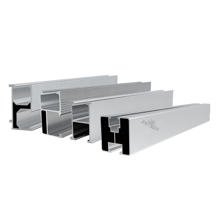 FarSun PV Profile Support Rail Photovoltaic Rail Aluminum Solar