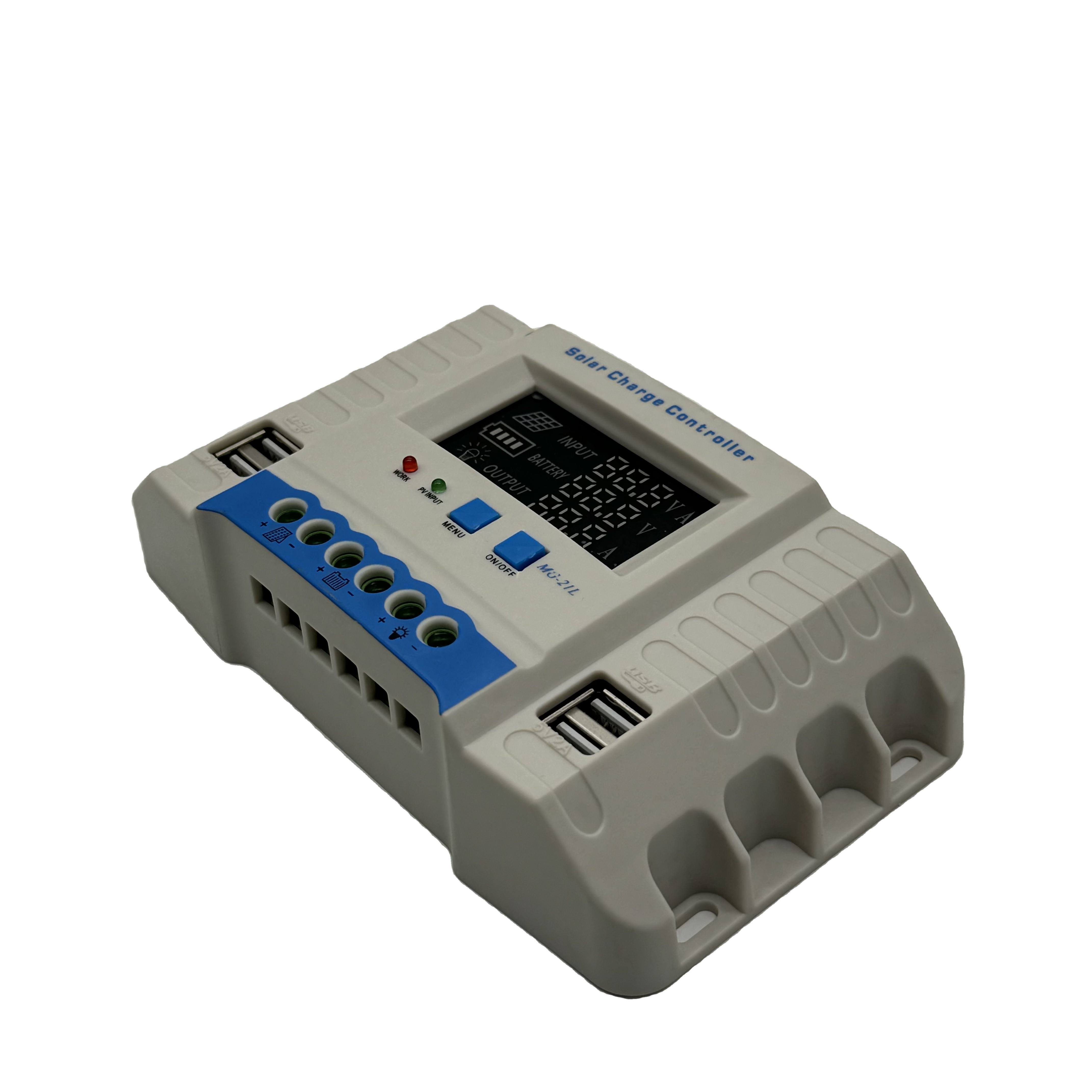 NEW Smart PWM 30/40/50A Solar Controller 12v24v Charging and Discharging Automatic Adaptation Off-grid System
