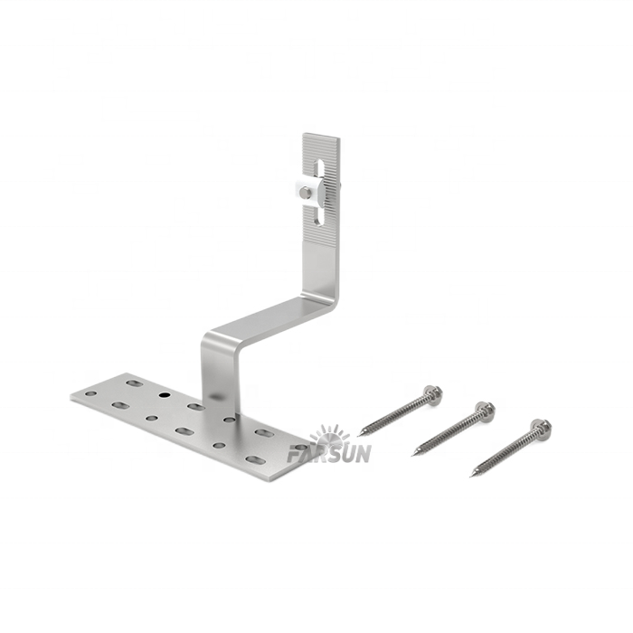 FarSun Stainless Steel Mounting Kit China Roof Tile Solar PV Hook Bracket