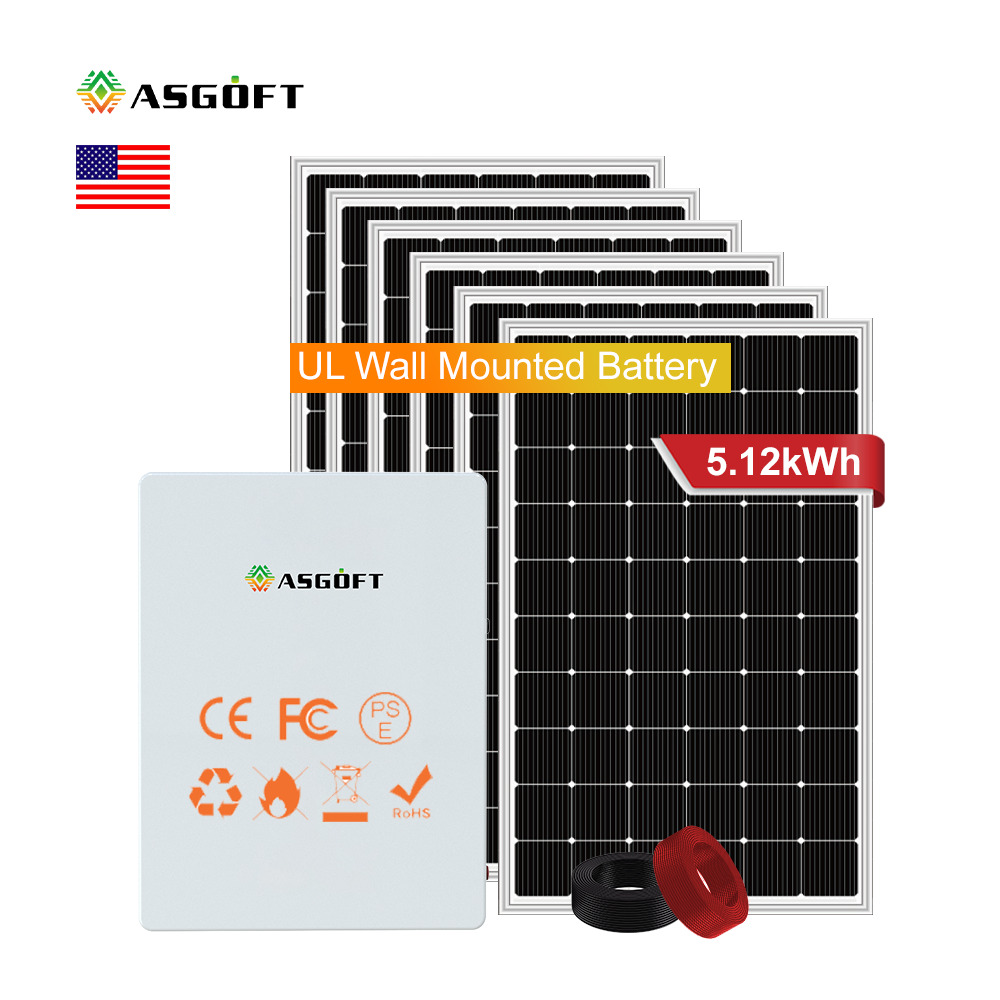 Germany Stock Solar Power Wall 5kwh 10kwh 15kwh 51.2v 48V 100ah 200ah 300ah Lifepo4 Lithium Ion Battery Batterie Solaire Lithium