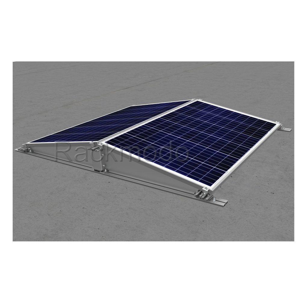 Easy Installation Home Solar Mounting System Solar Ballast Roof Mount for Flat Roof for Residential Solar Projects
