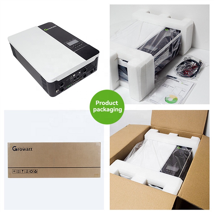 Growatt Residential SPF 5000ES Single Phase 3.5kw 5kw Off Grid Dc To Ac Solar Energy Inverter