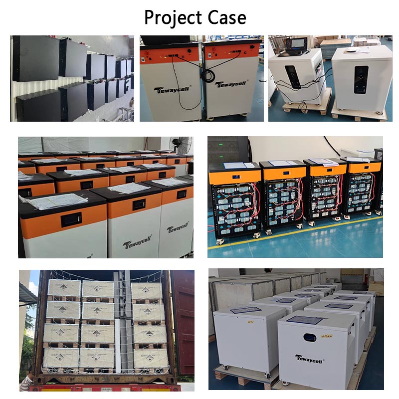 Tewaycell All In One 51.2V 314Ah 628Ah 16KWH 32KWH With 5kw/10kw/12kw Inverter Solar Power Energy Storage System