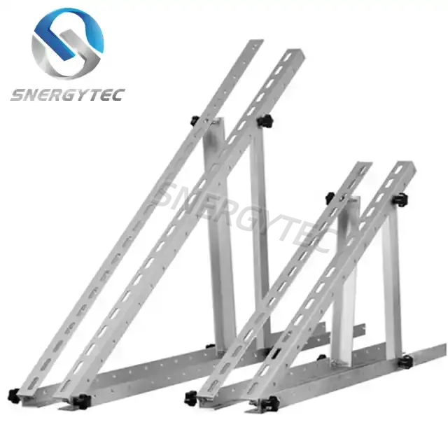 High Quality AL6005-T5 Anodized Solar Mounting System for Balcony Home Solar Panels with 25-Year Service Life