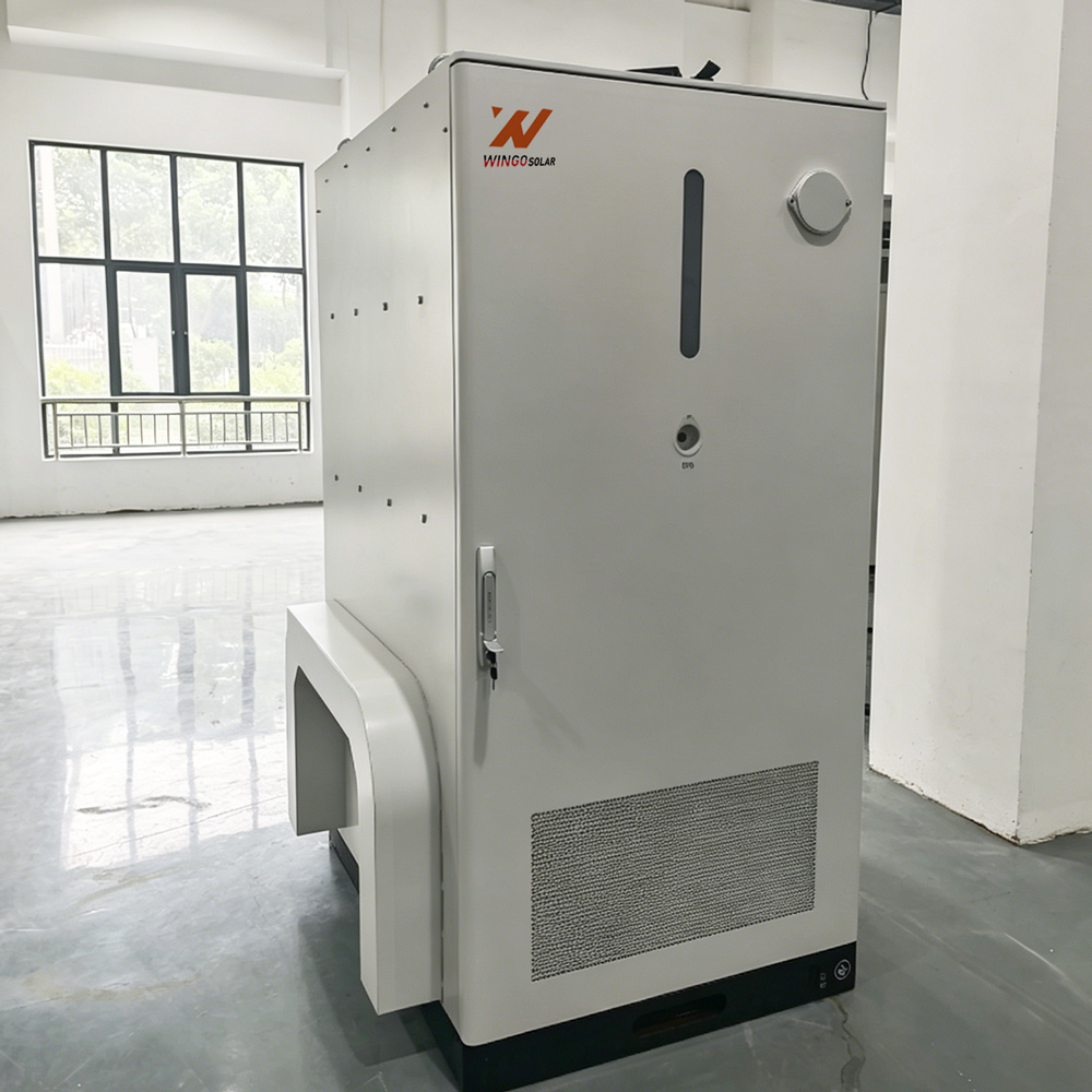 T 125kW Growatt Three Phase Solar Inverter with 261kWh Lithium Battery Cabinet Grid-Tied Off-Grid Hybrid ESS