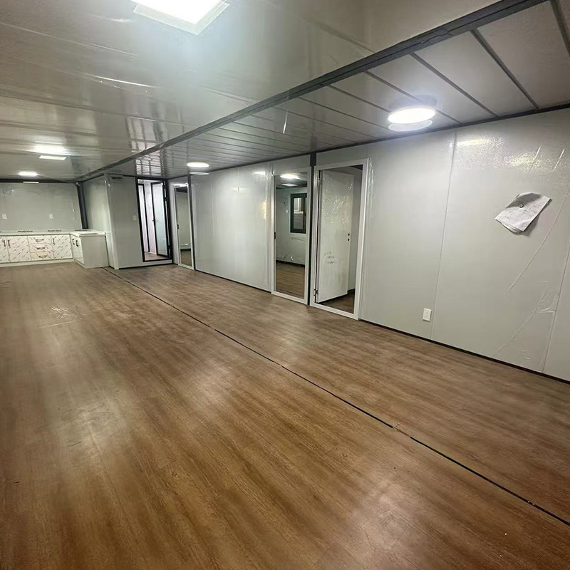 Custom 20Ft 40Ft Expandable Container Prefabricated House With Kitchen Prefab Camp Flat Portable Home Casa Contenedor