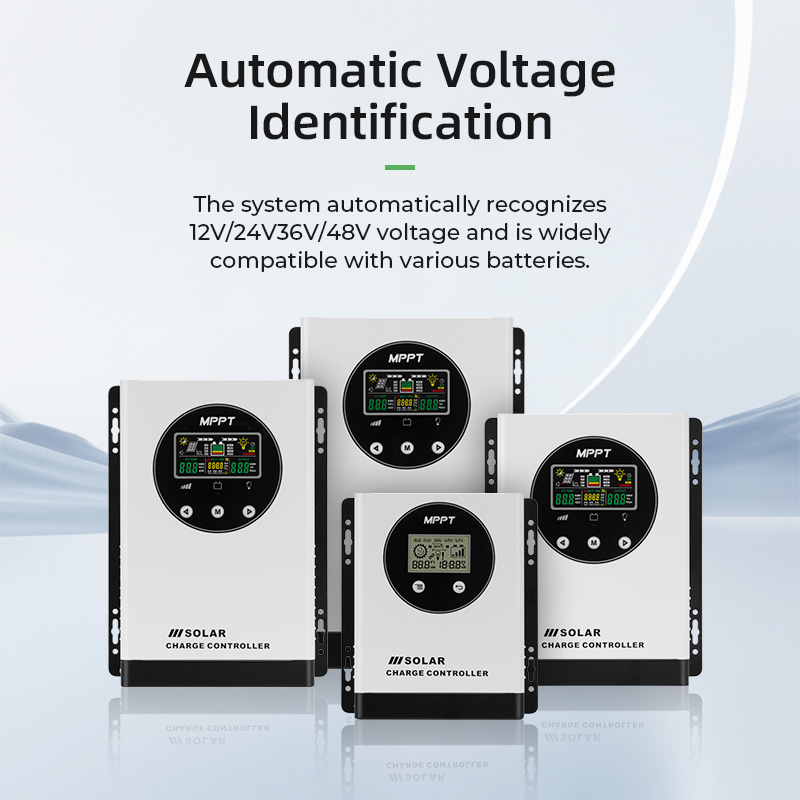 Smart 120A MPPT Solar Controller 12/24/48V Auto for Hybrid Solar Systems 10% off