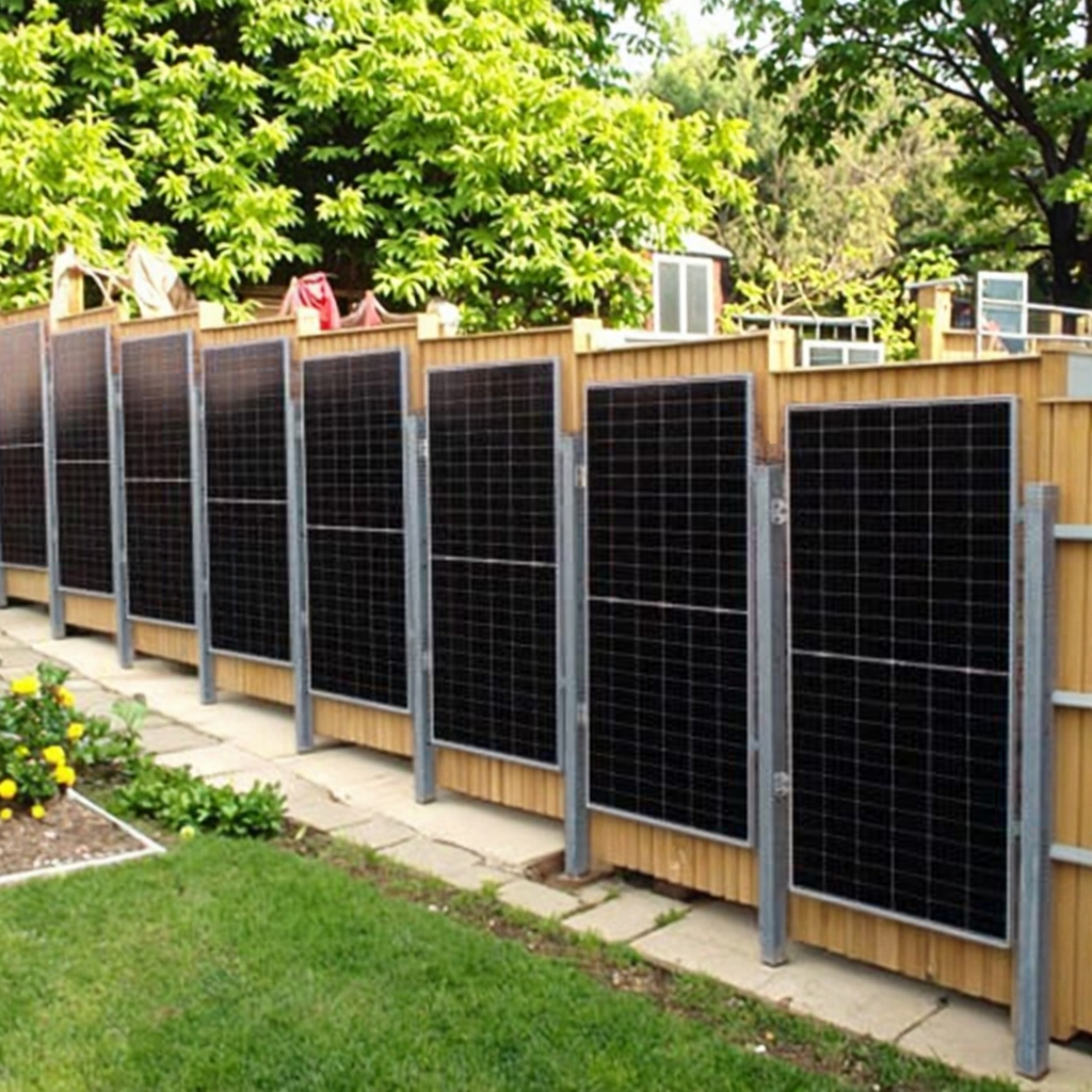 Youya Factory Sales Privacy Protection Farm Photovoltaic Solar Mounting System Waterproof Solar Fence for Farm/home Security