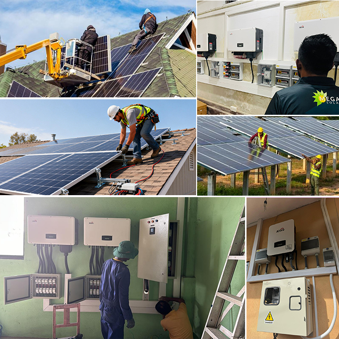Complete Home Balcony Solar Power System 600w 800w Solar Kit and Adjustable Mounting Brackets