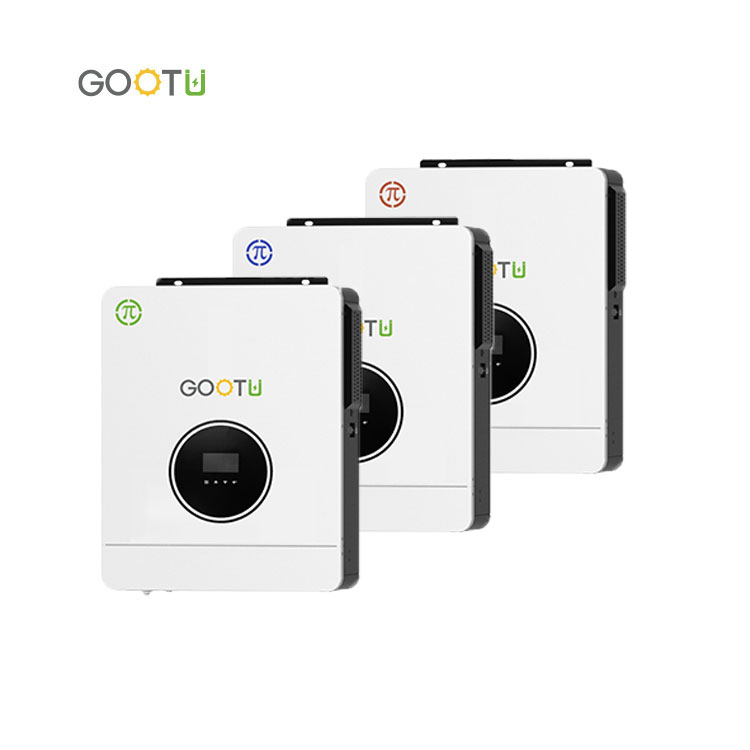 GOOTU 230VAC Single Phase Home Solar Energy Storage System Inverter 6.2KW 48V Solar Battery Charger