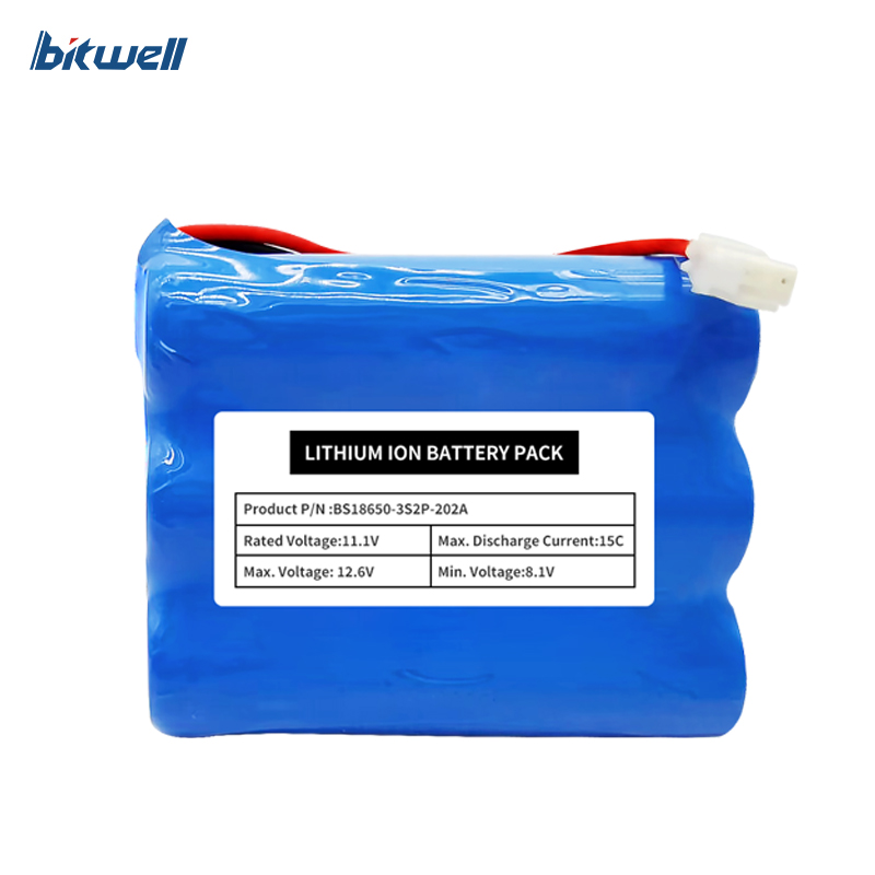 Custom 3-Series 18650 & 21700 11.1V 2000mAh to 5000mAh Lithium Ion Battery Pack on Sale