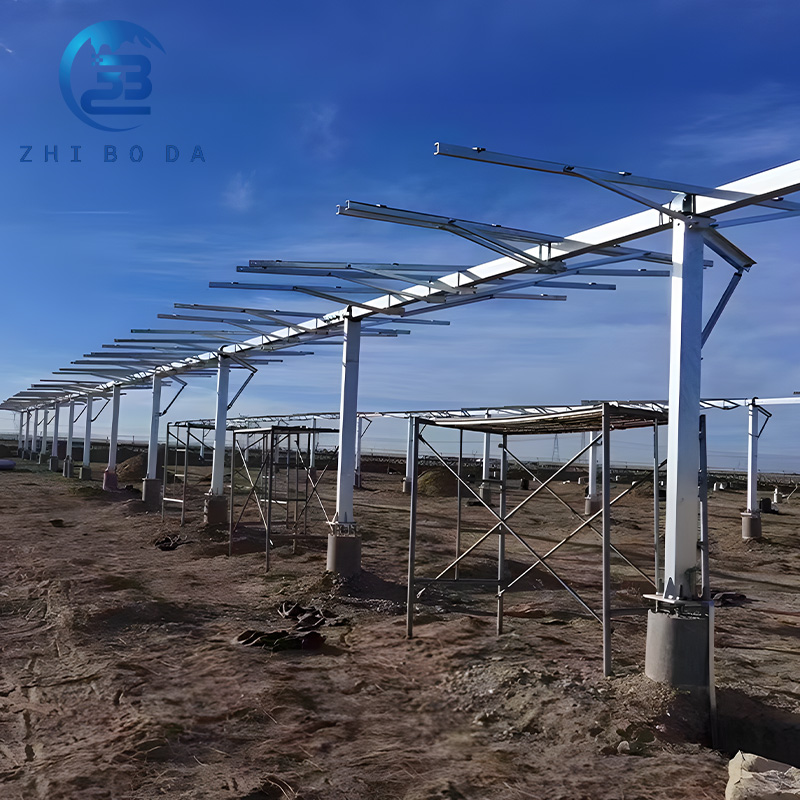 Quick Installation Solar Ground Mounting System Secure Pv Ground Application Structure Ground Solar Energy Bracket for Home Use