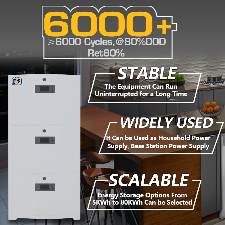 Customized Stackable Energy Home Storage 10kwh 20kwh Lithium Battery Jk Bms Lifepo4 Solar Battery
