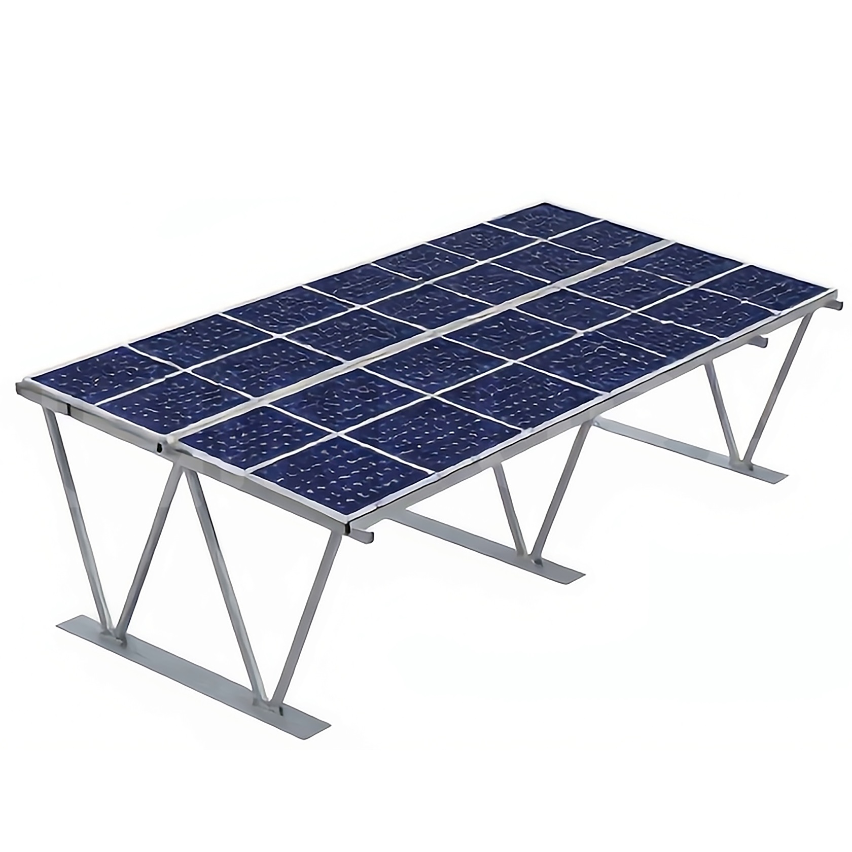 High Strength Waterproof Aluminum Solar Carport Mounting System Residential Solar Car Parking Structure for Home Use