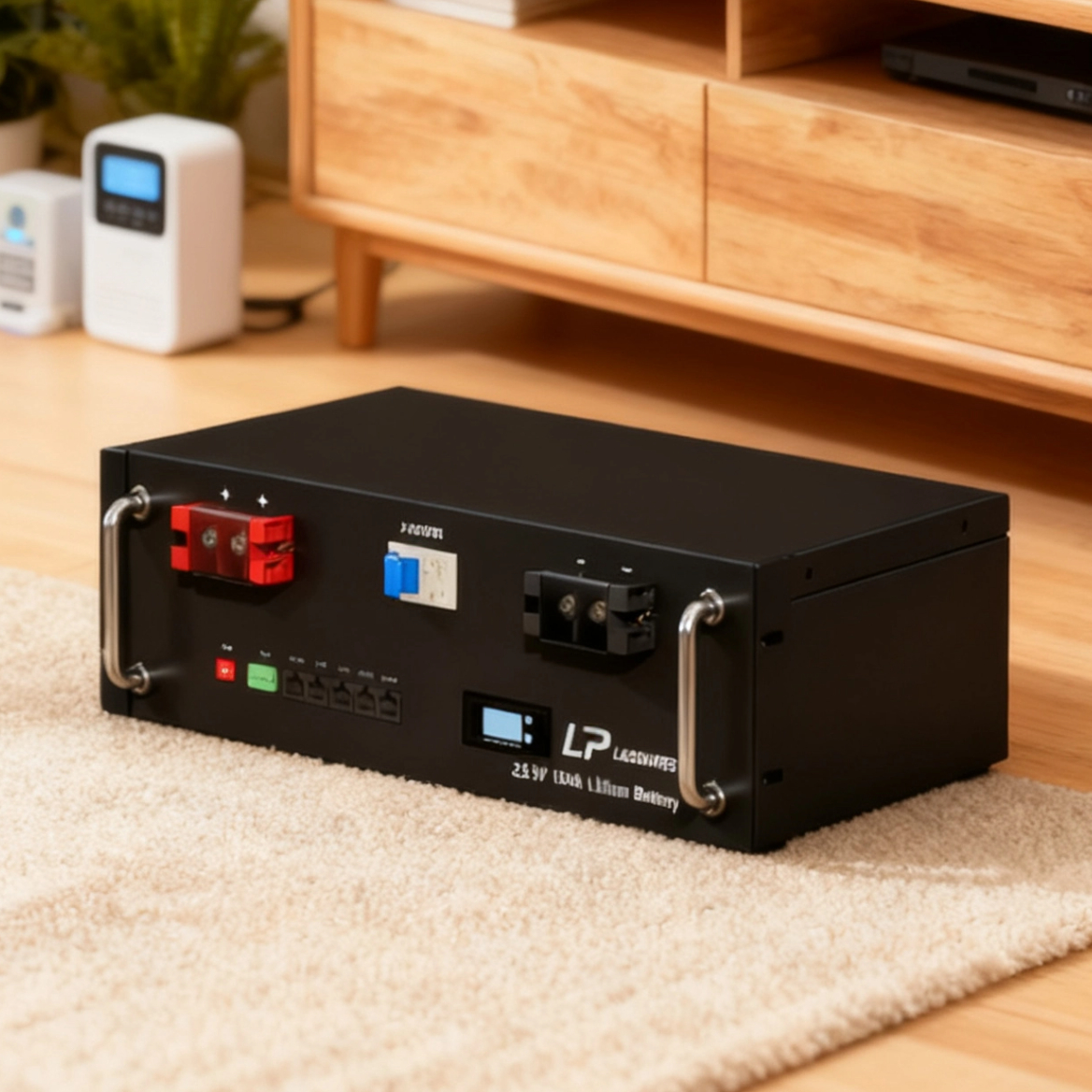 LP Rack-mounted 12V 24V 100Ah 200Ah 300Ah 400Ah 500Ah 600Ah 700Ah 800Ah 1000Ah Lifepo4 Lithium Battery