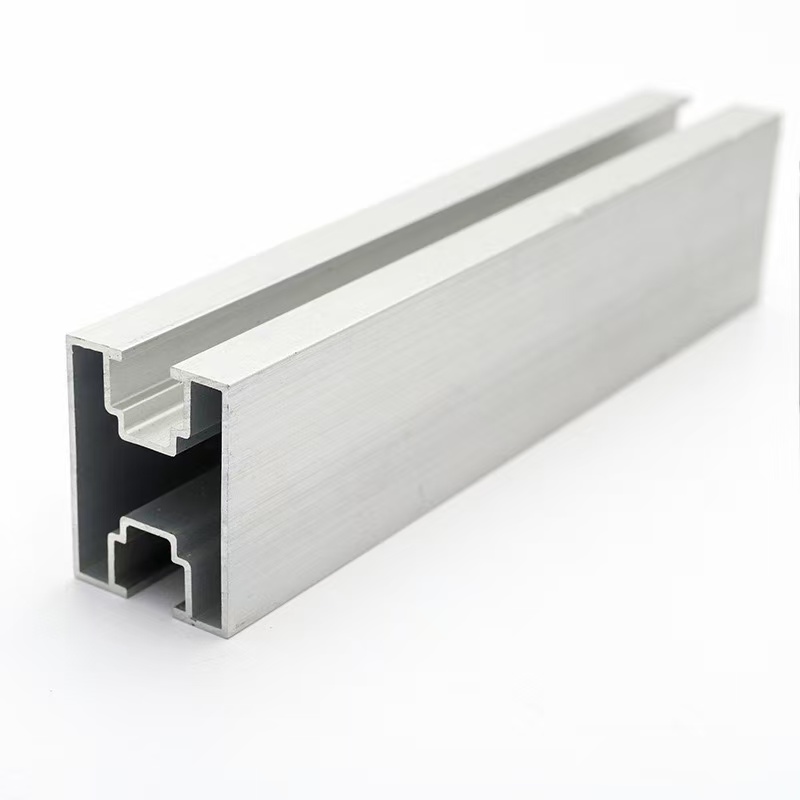 Easy Install Modular Aluminum PV Rail Quick Connect Solar Mounting Rail For Residential And Commercial Project
