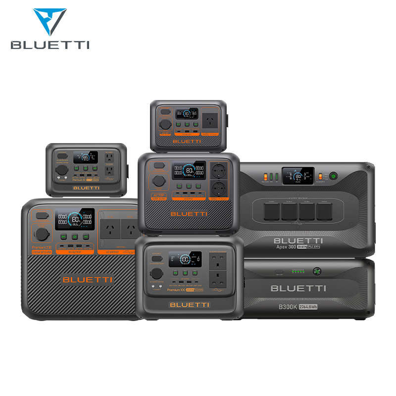 BLUETTI Best Selling 300W 500W 1000W 2700W 3000W Solar Energy Storage Generator Lifepo4 Battery Portable Power Station for Home