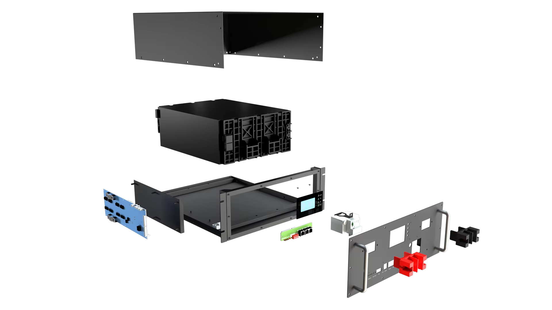 Seplos Factory Direct POLO-R 51.2V 100Ah 5KWh Rack Mount Lifepo4 Lithium Battery Energy Storage Systems