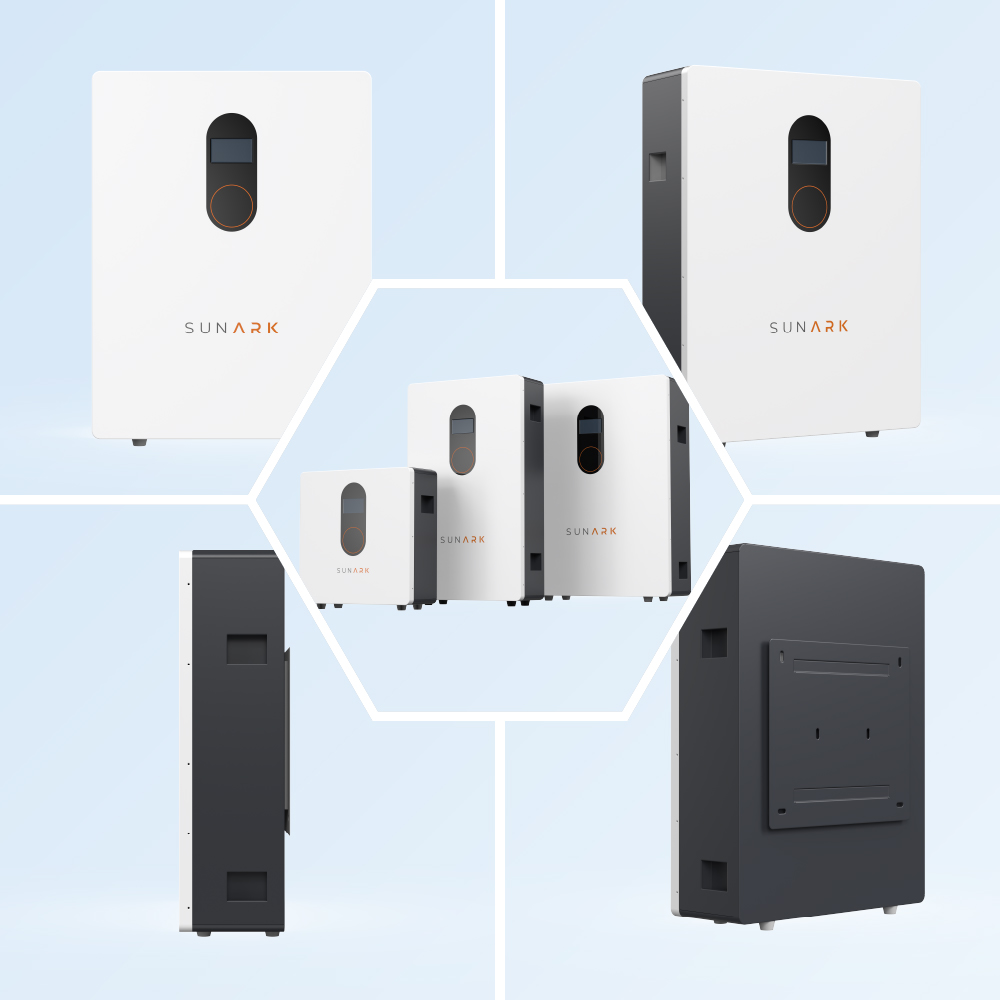 Sunark Long Life 5kWh 10kWh 15kWh 16kWh Wall Mounted Lithium Battery With Smart BMS For Home Solar Energy Storage System