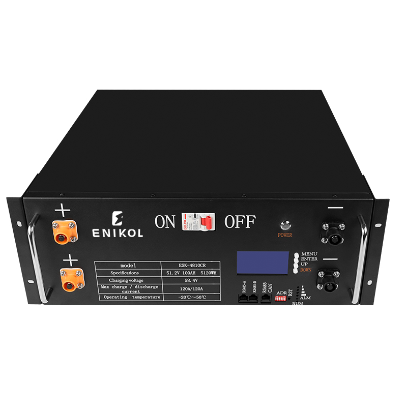 Rack mounted battery