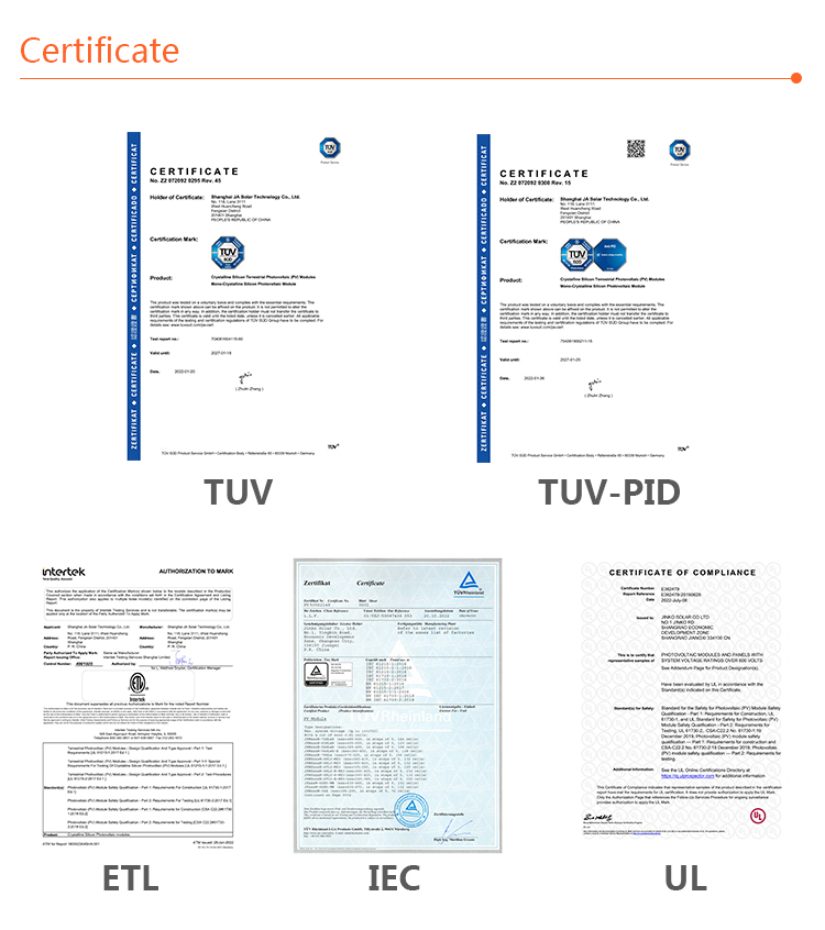 Industry Certifications