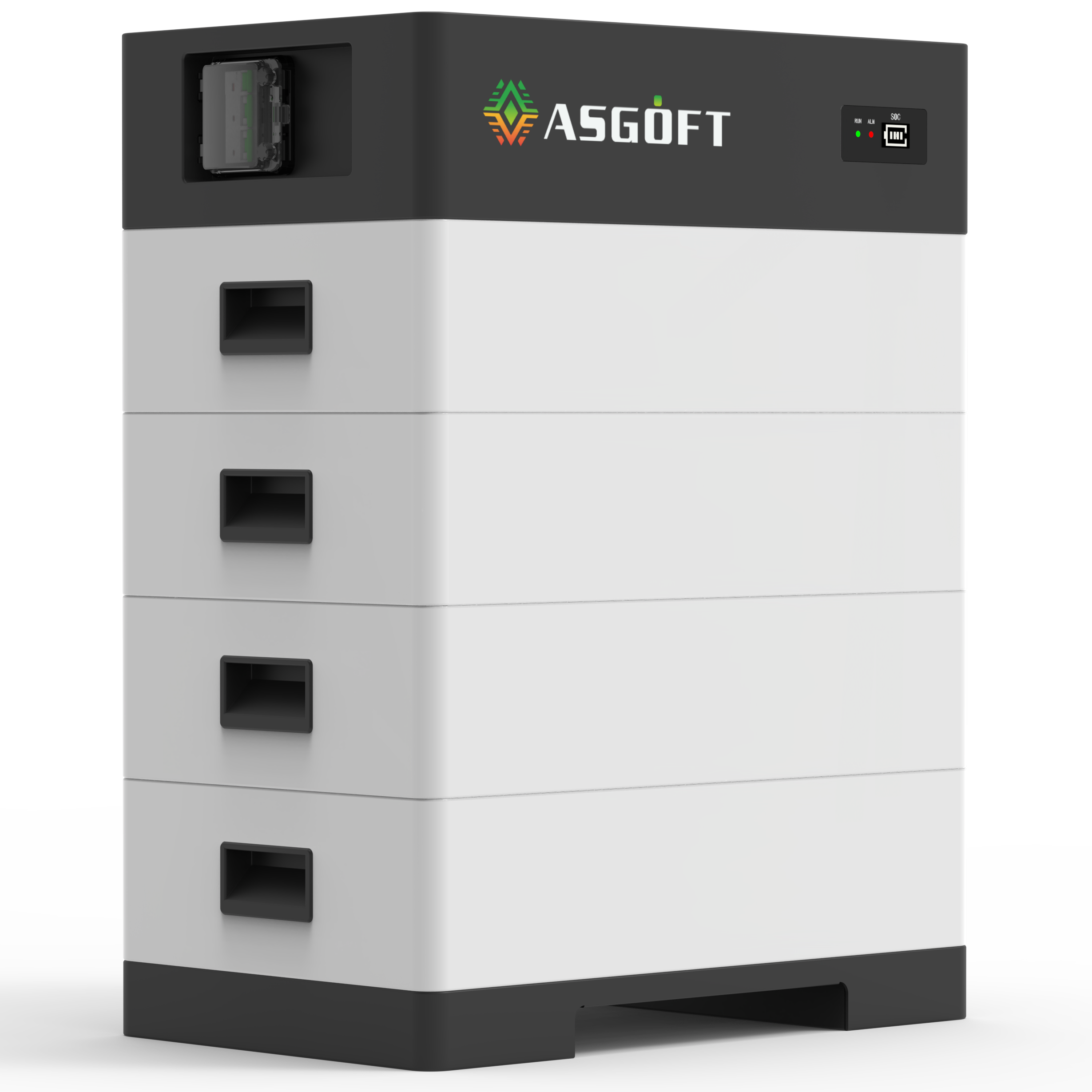 EU Stock 15kWh 20kWh 30kWh 40kWh 409.6V Stackable Battery High Voltage Solar Hybrid System Lithium Batteries Home Energy Storage