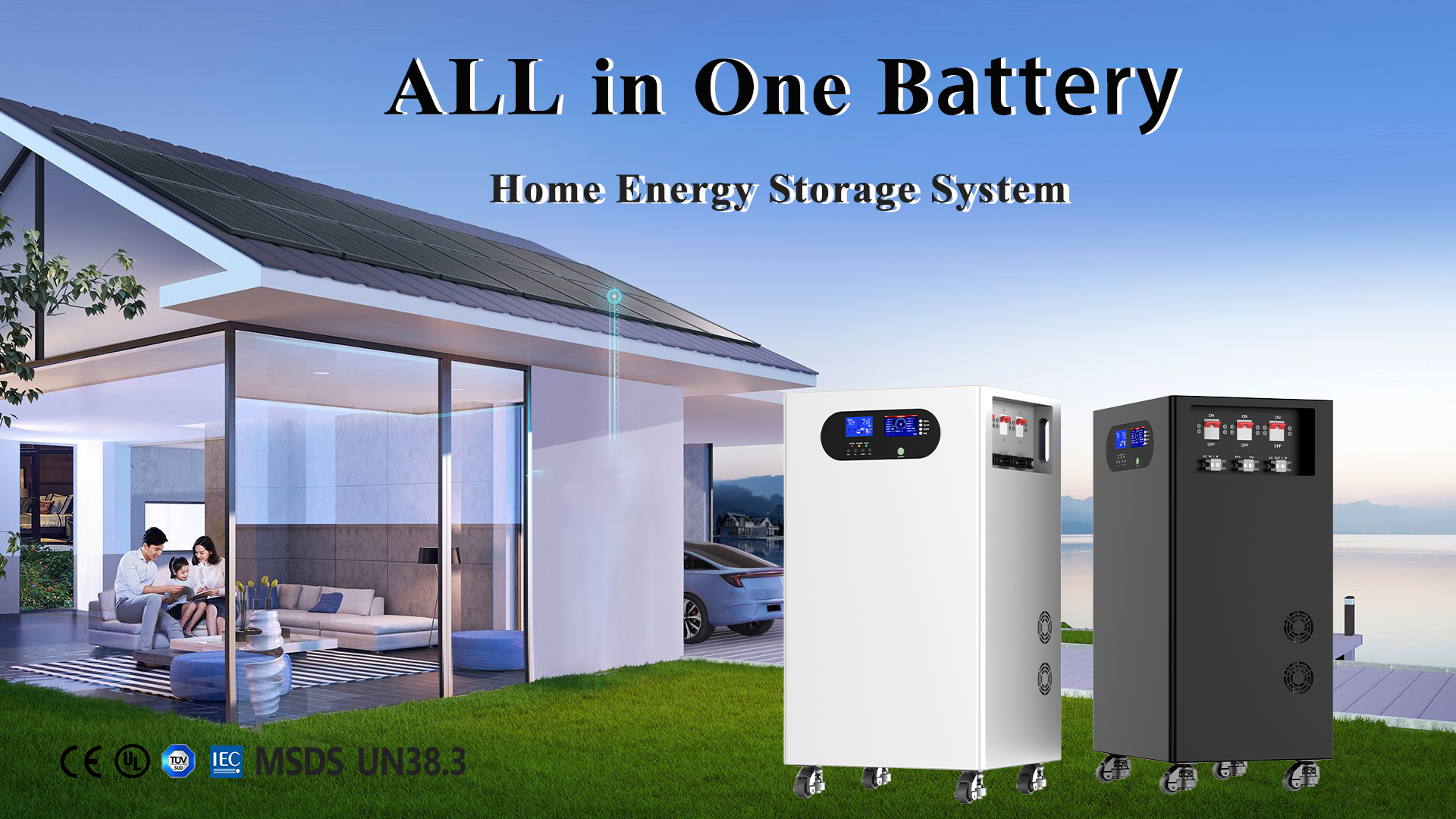 ZTGF All in One Solar Home Energy Storage System Diagram 1