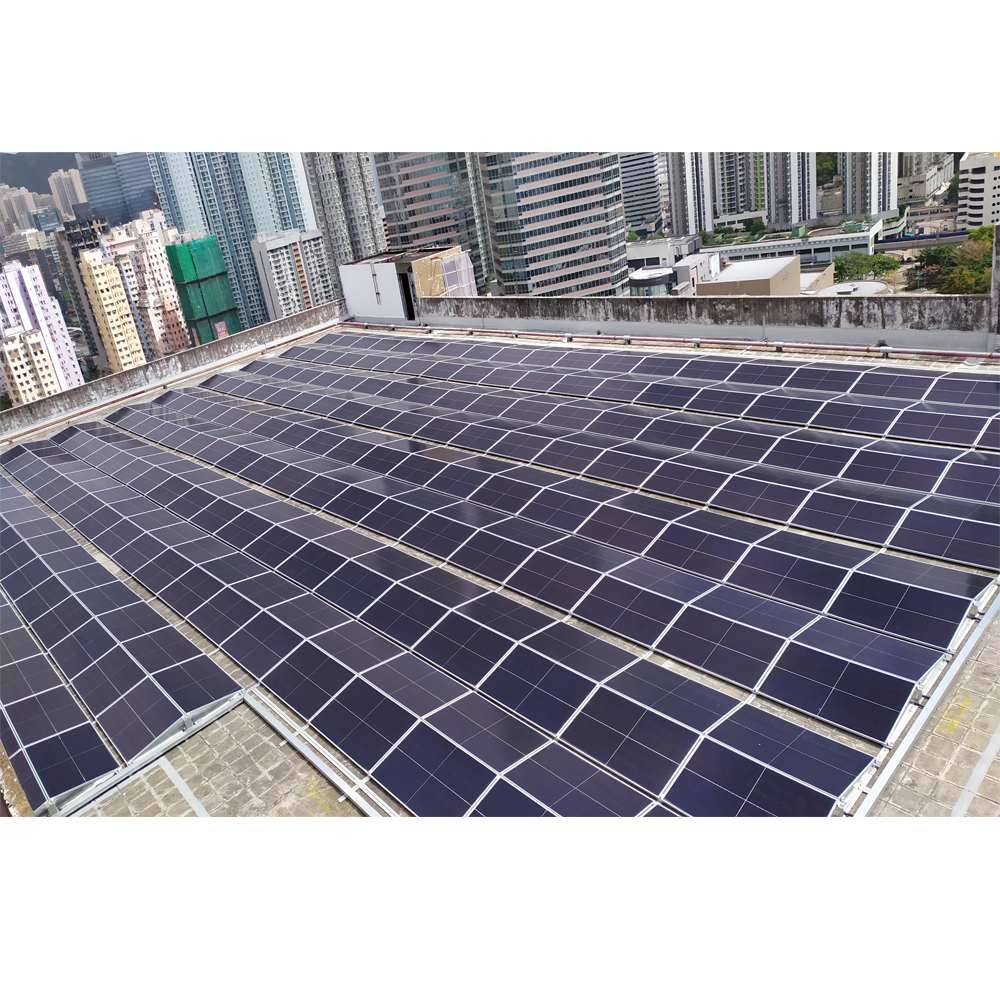 Easy Installation Home Solar Mounting System Solar Ballast Roof Mount for Flat Roof for Residential Solar Projects