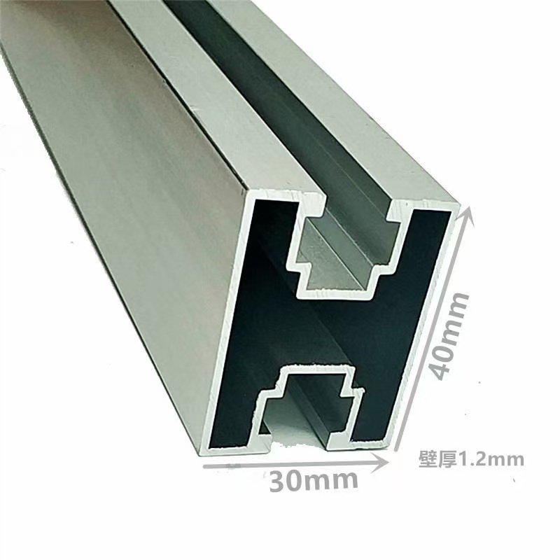 Easy Install Modular Aluminum PV Rail Quick Connect Solar Mounting Rail For Residential And Commercial Project
