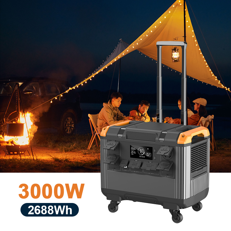 3000W Solar Generator Portable Lithium Power Station Power Banks &amp; Power Station Generator Solar Best Solar Generator